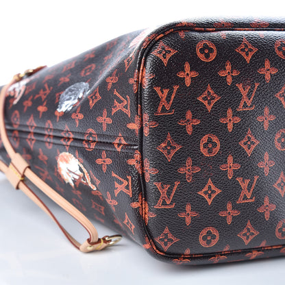Louis Vuitton Catogram Neverfull MM Marron 9 of 10