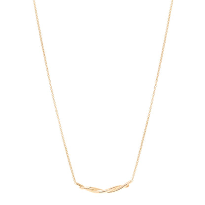 Cartier 18K Yellow Gold Entrelaces Pendant Necklace 1 of 5