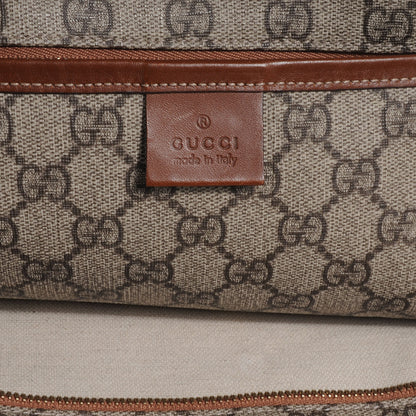 Gucci GG Plus Monogram Large Signature Web Loop Tote Brown 6 of 7