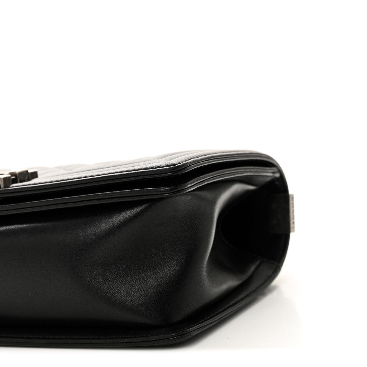 Chanel Lambskin Quilted Medium Boy Flap Black 10 of 11