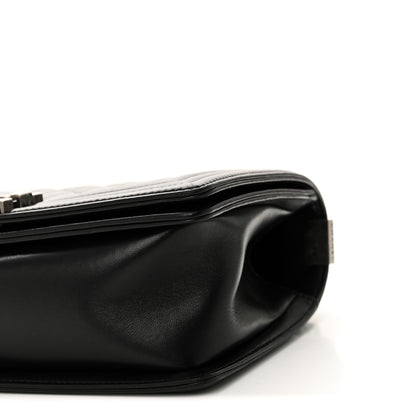 Chanel Lambskin Quilted Medium Boy Flap Black 10 of 11