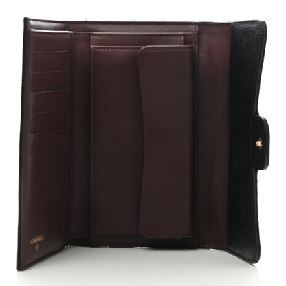 Chanel Caviar Quilted Large Flap Wallet Black 5 of 11