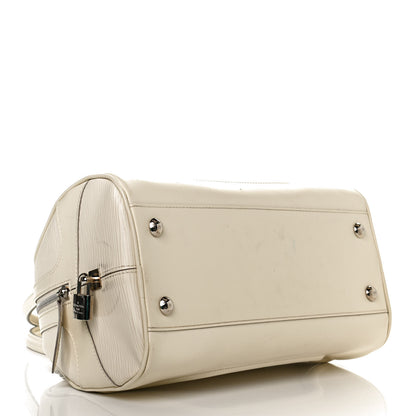 Louis Vuitton Epi Bowling Montaigne PM Ivory 4 of 15
