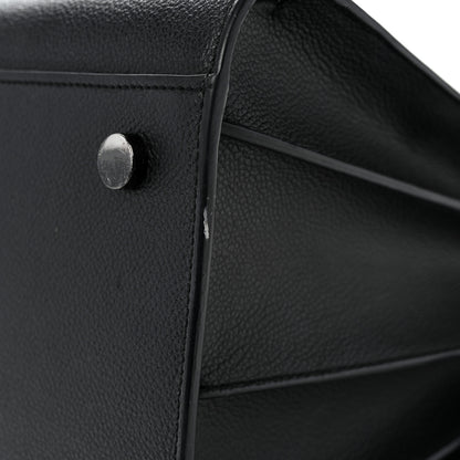 Saint Laurent Grained Calfskin Large Sac de Jour Carryall Black 10 of 10