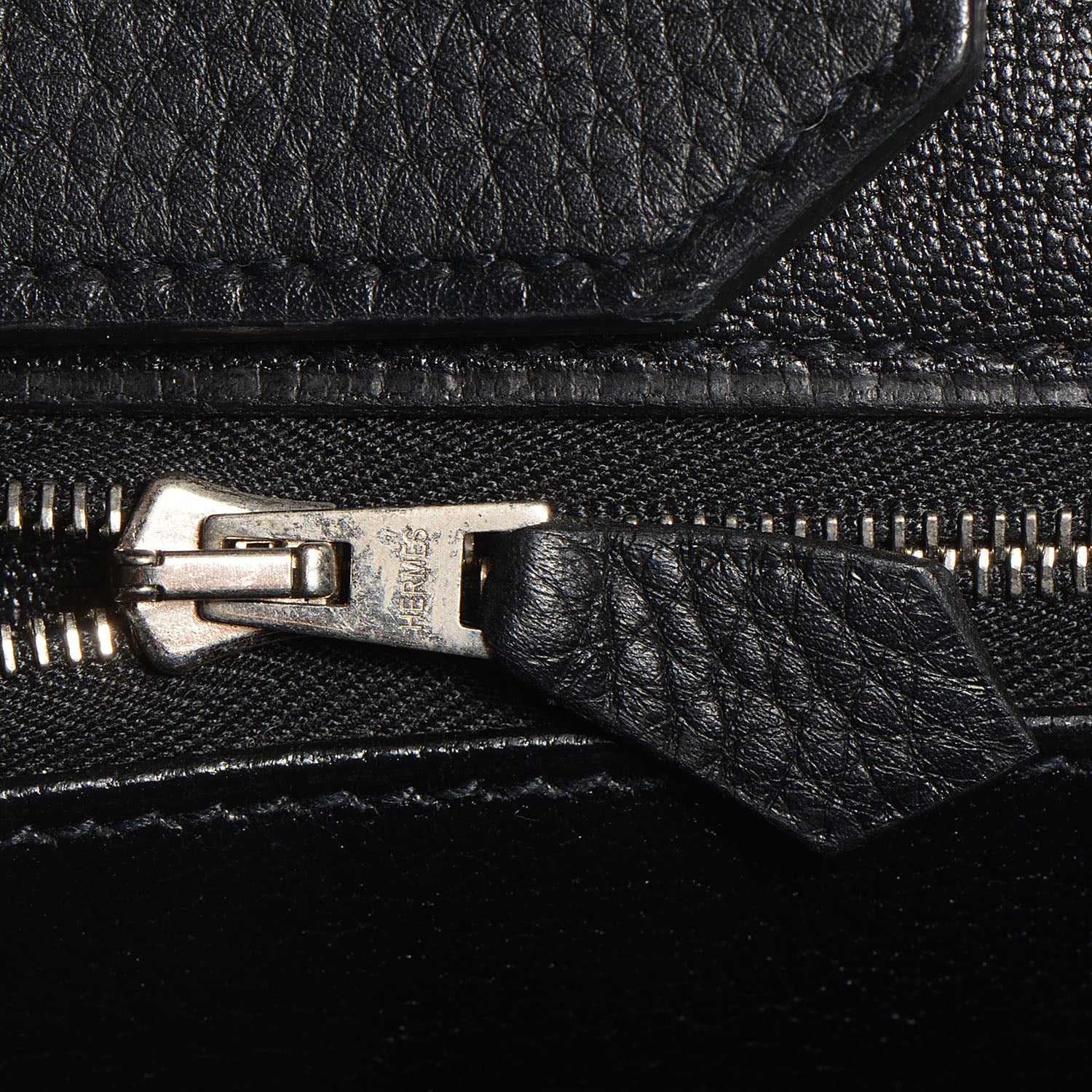 Hermes Taurillon Clemence Birkin 35 Black 18 of 21