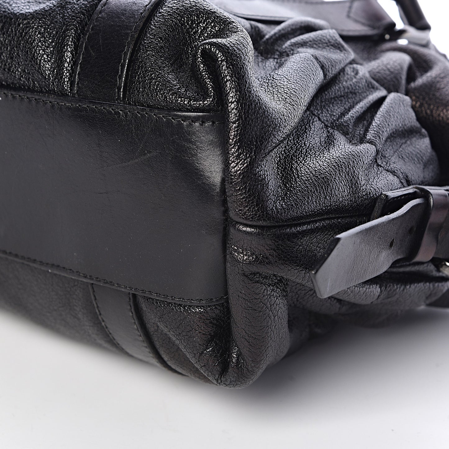 Calfskin Dallinger Satchel Black
