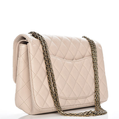 Chanel Calfskin Quilted 2.55 Reissue 226 Flap Beige Clair 4 of 9