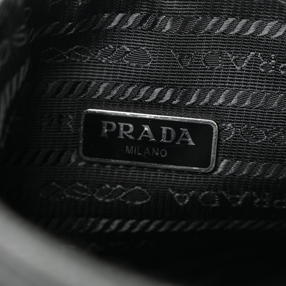 Prada Tessuto Nylon Mini Re-Edition 2000 Bag Black 6 of 13