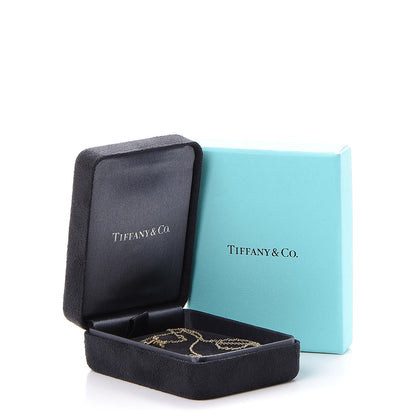 Tiffany 18K Yellow Gold Small T Smile Pendant Necklace 7 of 7