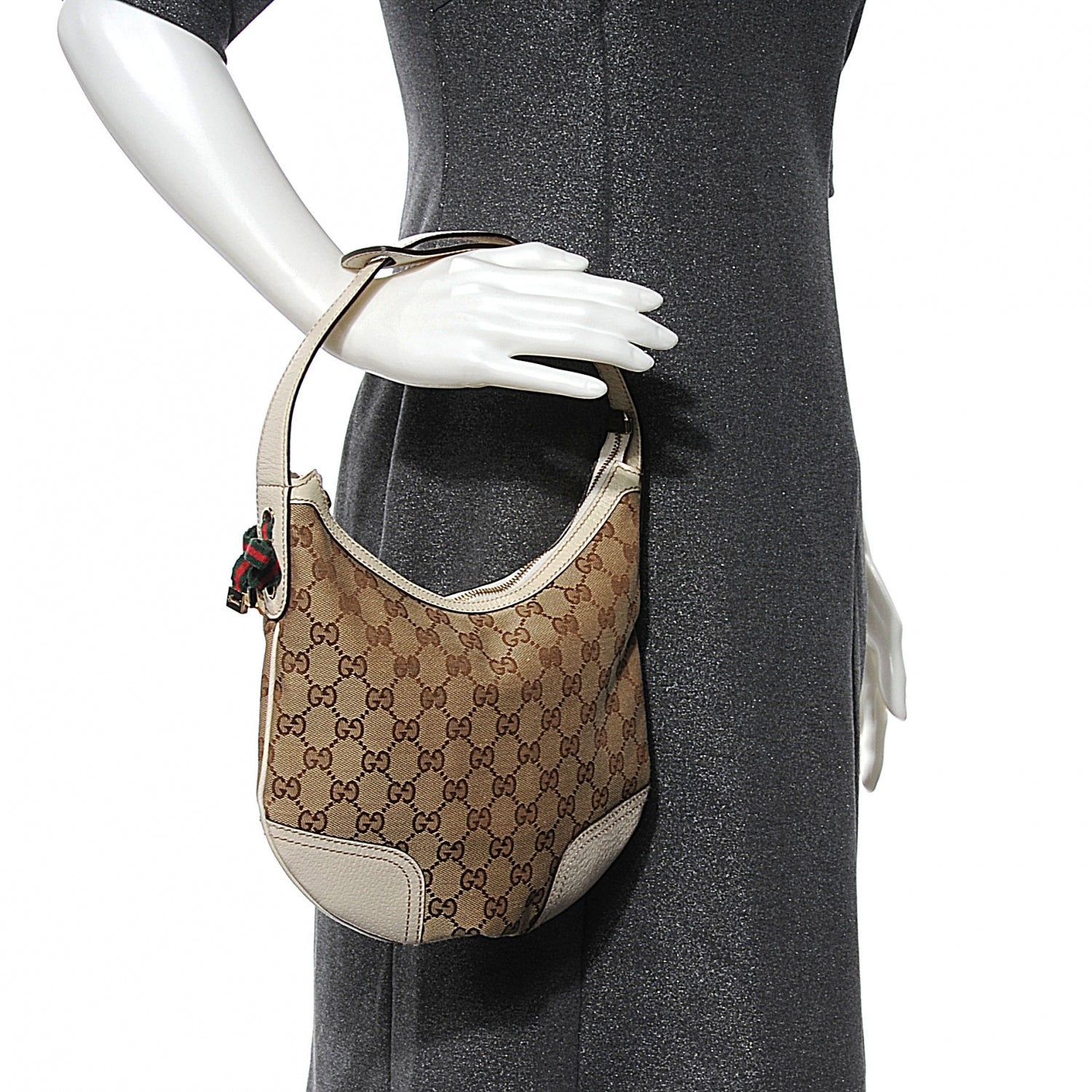 Gucci Monogram Princy Small Hobo Ivory 2 of 8