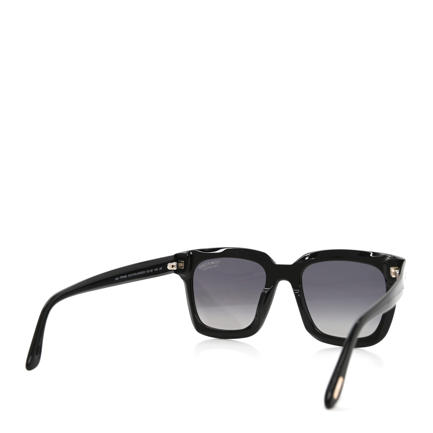 Tom Ford Square Sari TF690 Sunglasses Black 1923999 – FASHIONPHILE