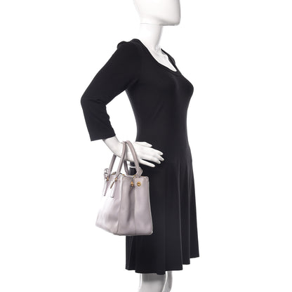 Prada Saffiano Small Galleria Double Zip Tote Glicine 2 of 26