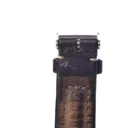 Breitling Stainless Steel 18K Yellow Gold Calfskin 28mm Callistino Quartz Watch Black B52045.1 10 of 11