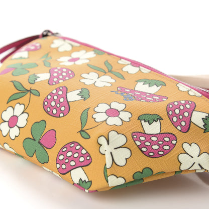 Gucci Supreme Childrens Mushroom Print Belt Bag Yellow 7 of 10