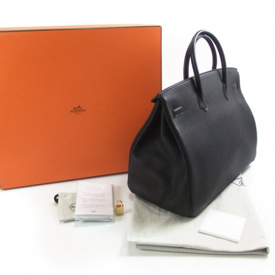 Hermes Togo Birkin 40 Noir 3 of 12