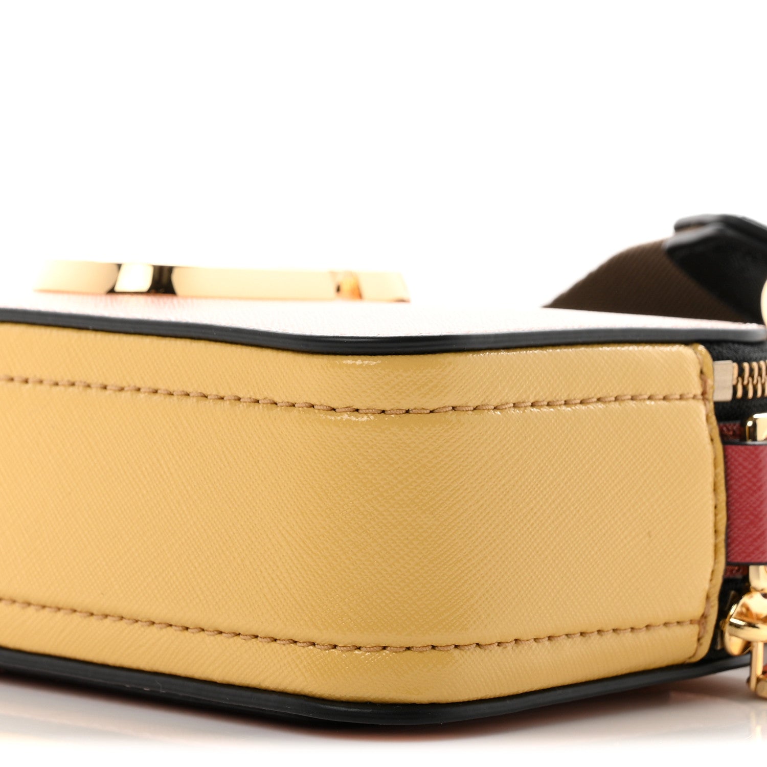 Marc Jacobs Saffiano Small Snapshot Camera Bag New Rose 9 of 9