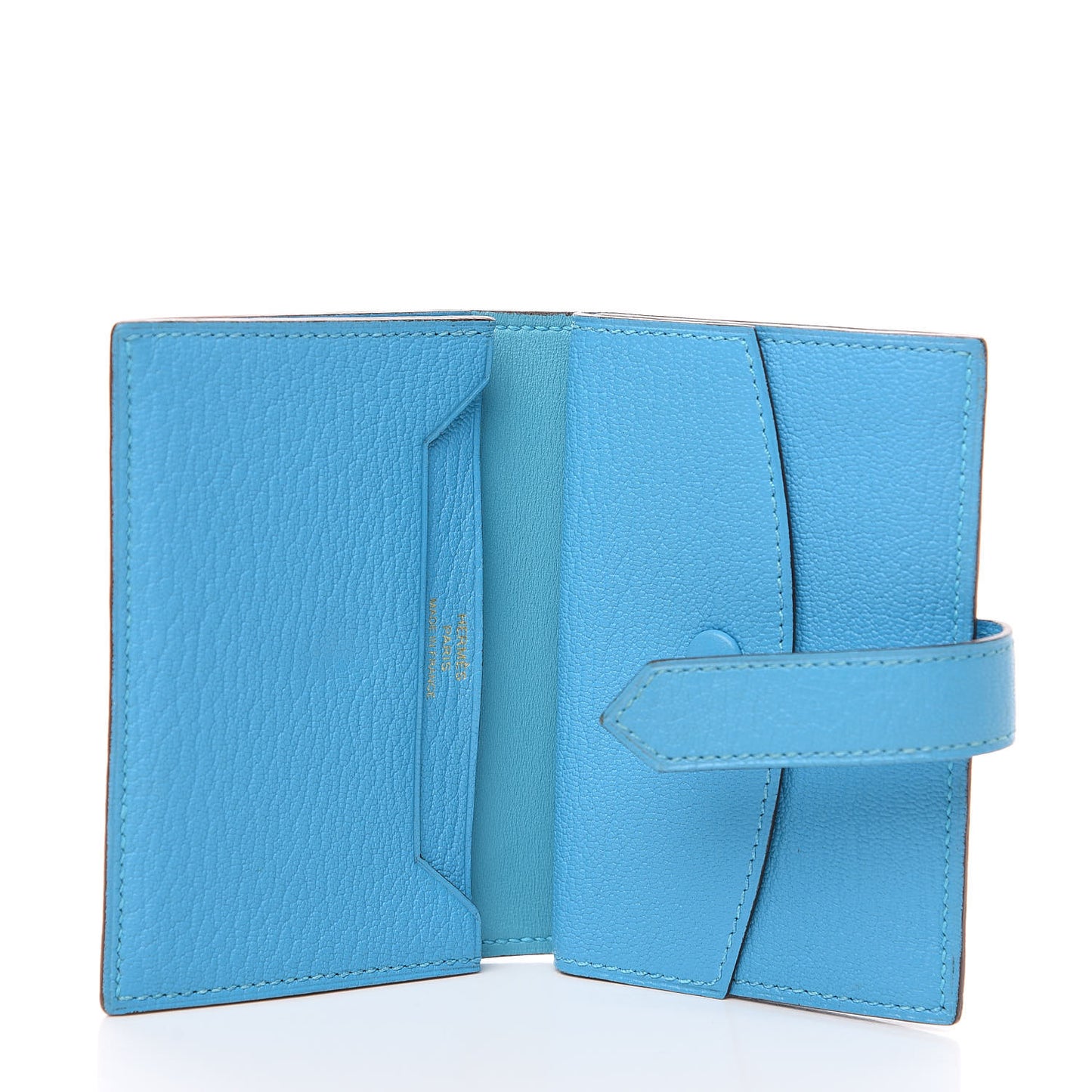 Chevre Mysore Mini Bearn Wallet Bleu Azteque