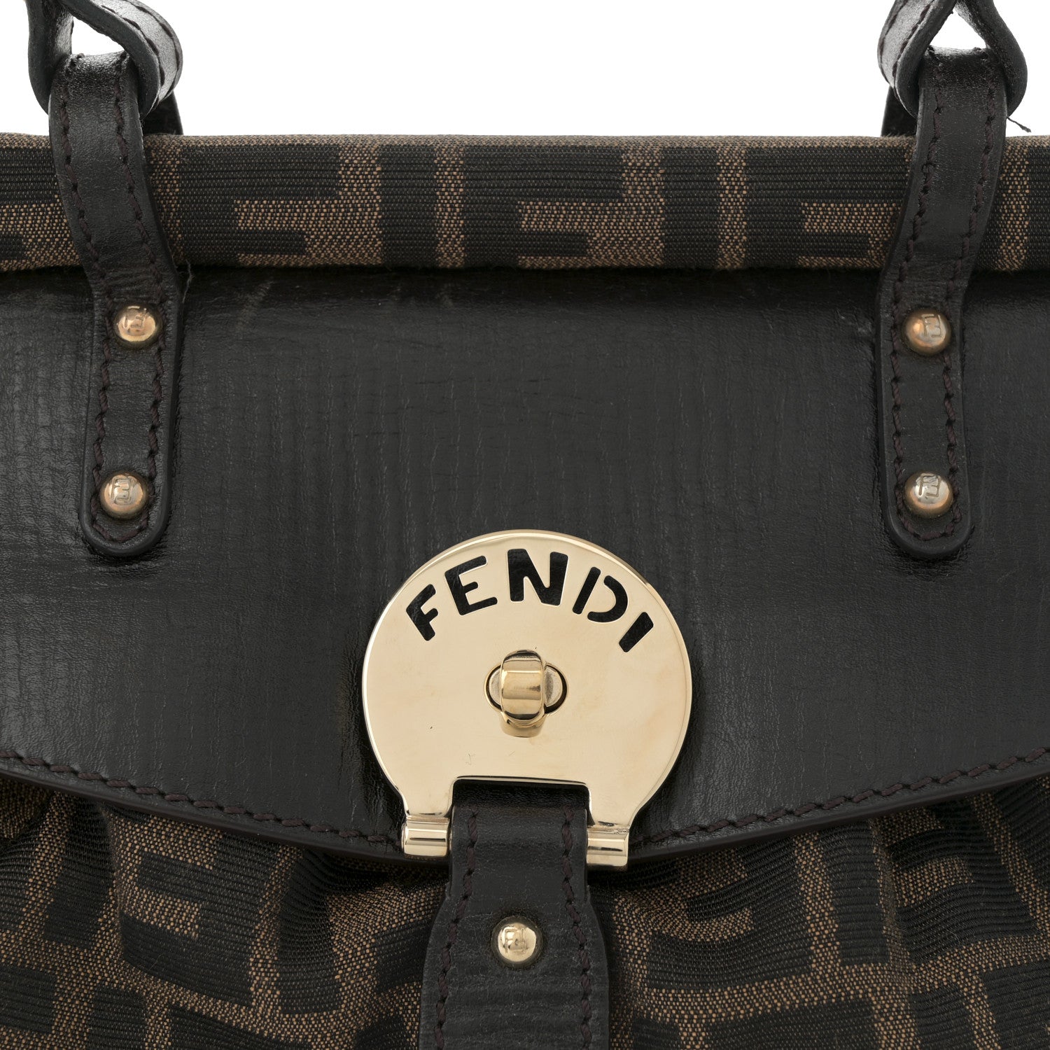 Fendi Zucca Small Magic Bag Tobacco 7 of 13