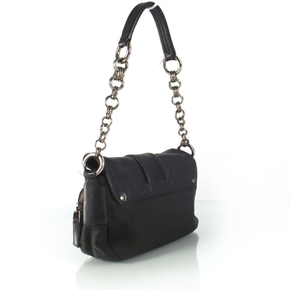 Prada Tessuto Buckle Shoulder Bag Black 3 of 8