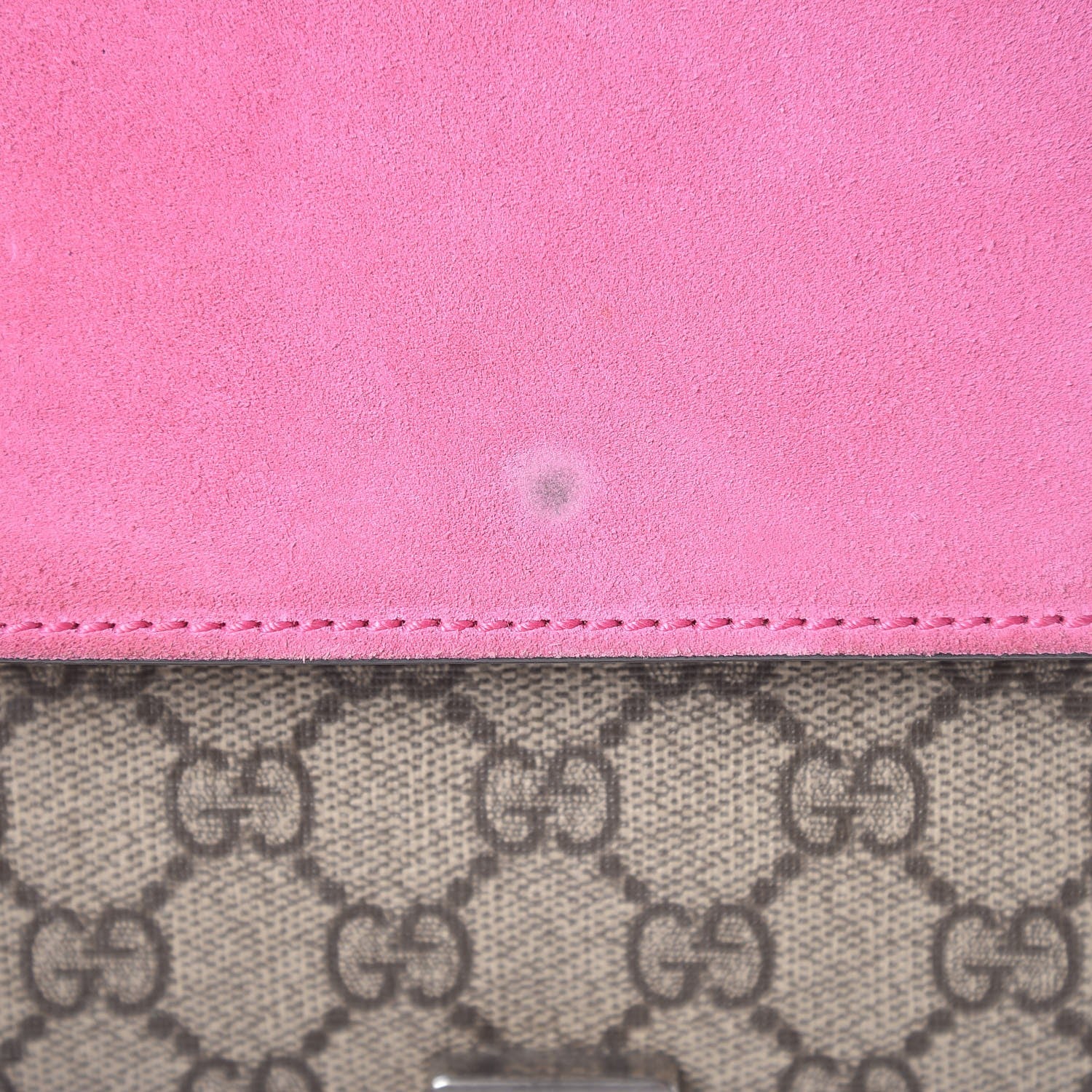 Gucci GG Supreme Monogram Mini Dionysus Shoulder Bag Pink 13 of 13