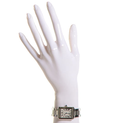 Cartier Stainless Steel 24mm Tank Solo Quartz Watch 2 of 8