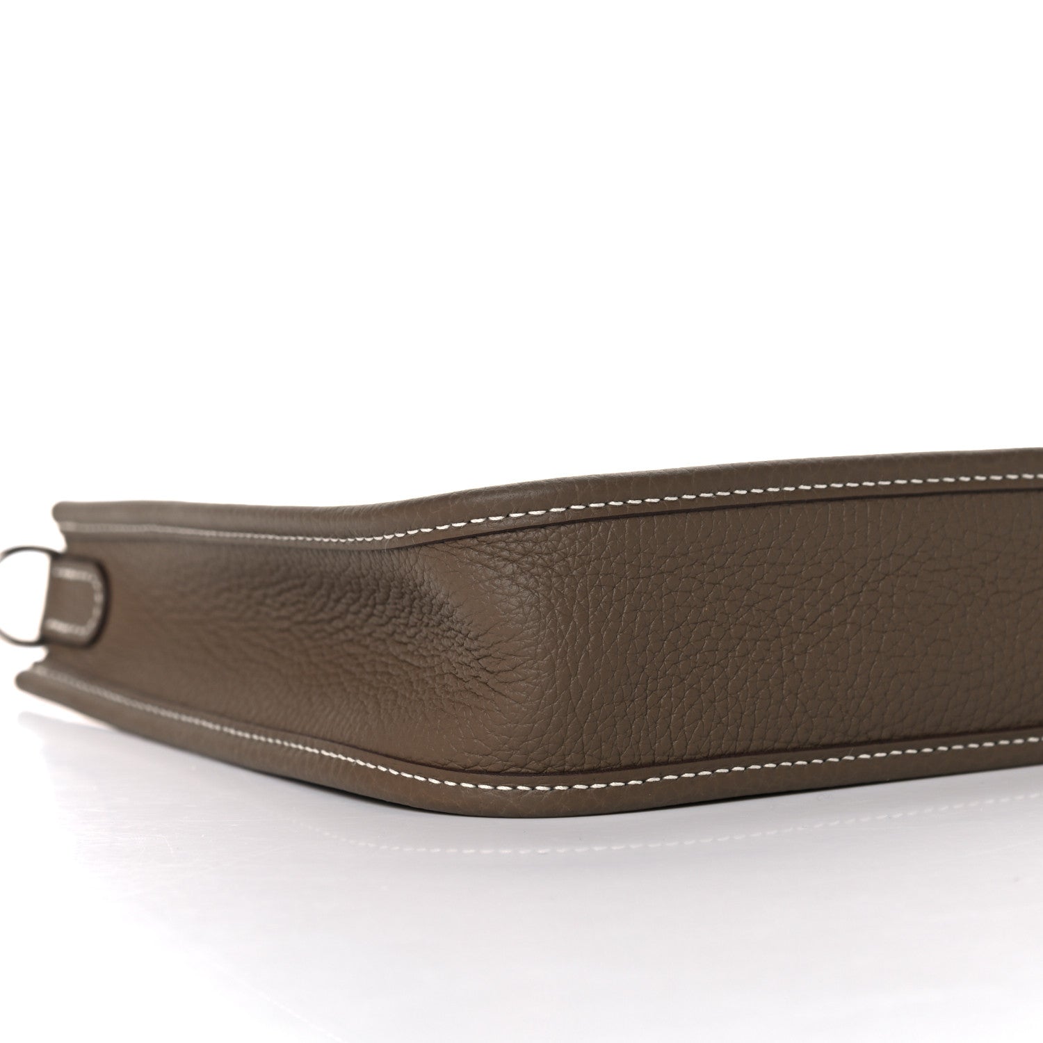 Hermes Taurillon Clemence Amazone Evelyne TPM Etoupe Bleu Indigo 9 of 11