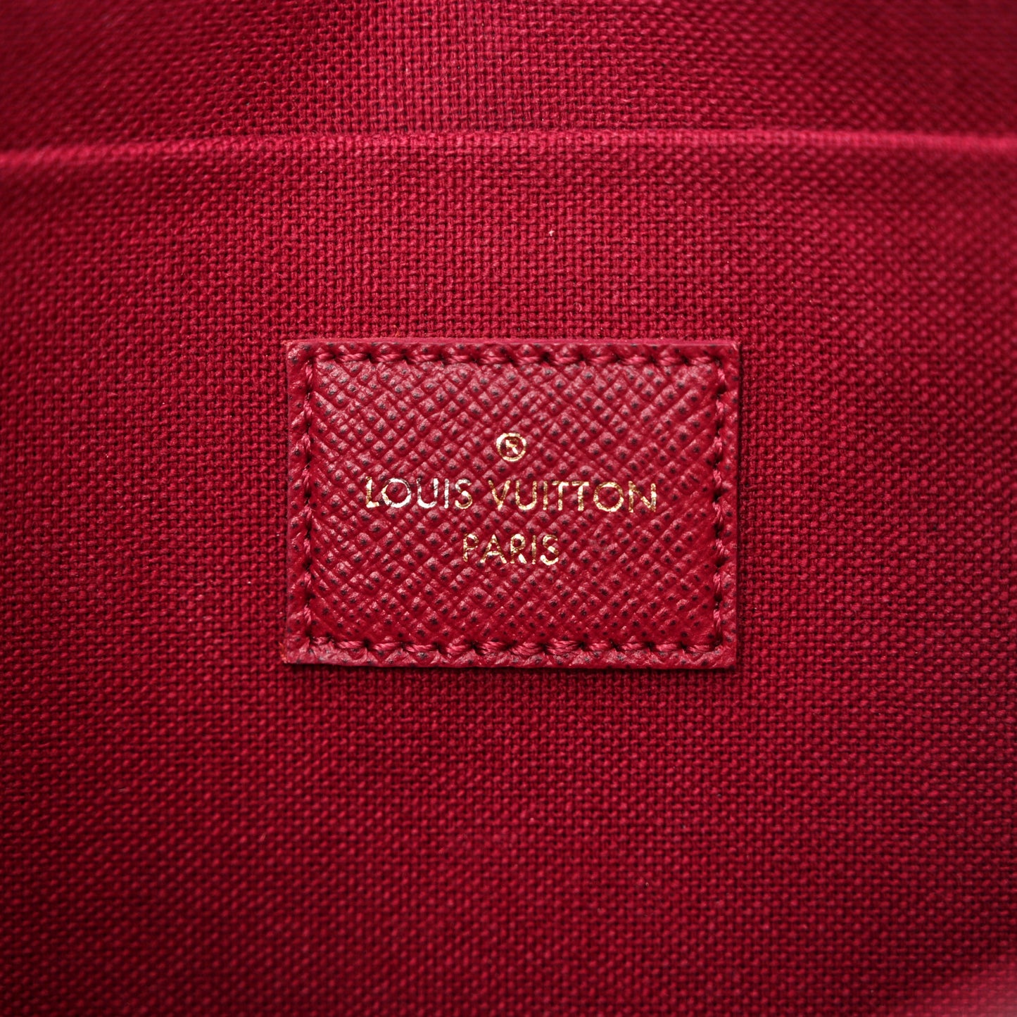 Monogram Pochette Felicie Chain Wallet Fuchsia