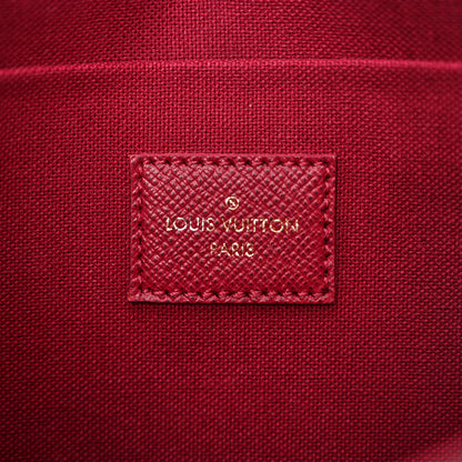 Louis Vuitton Monogram Pochette Felicie Chain Wallet Fuchsia 5 of 15