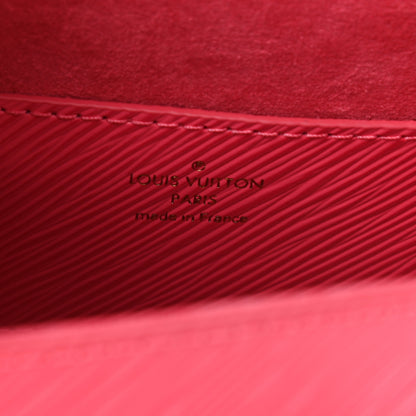Louis Vuitton Epi Twist Shoulder Bag PM Dragon Fruit 7 of 10