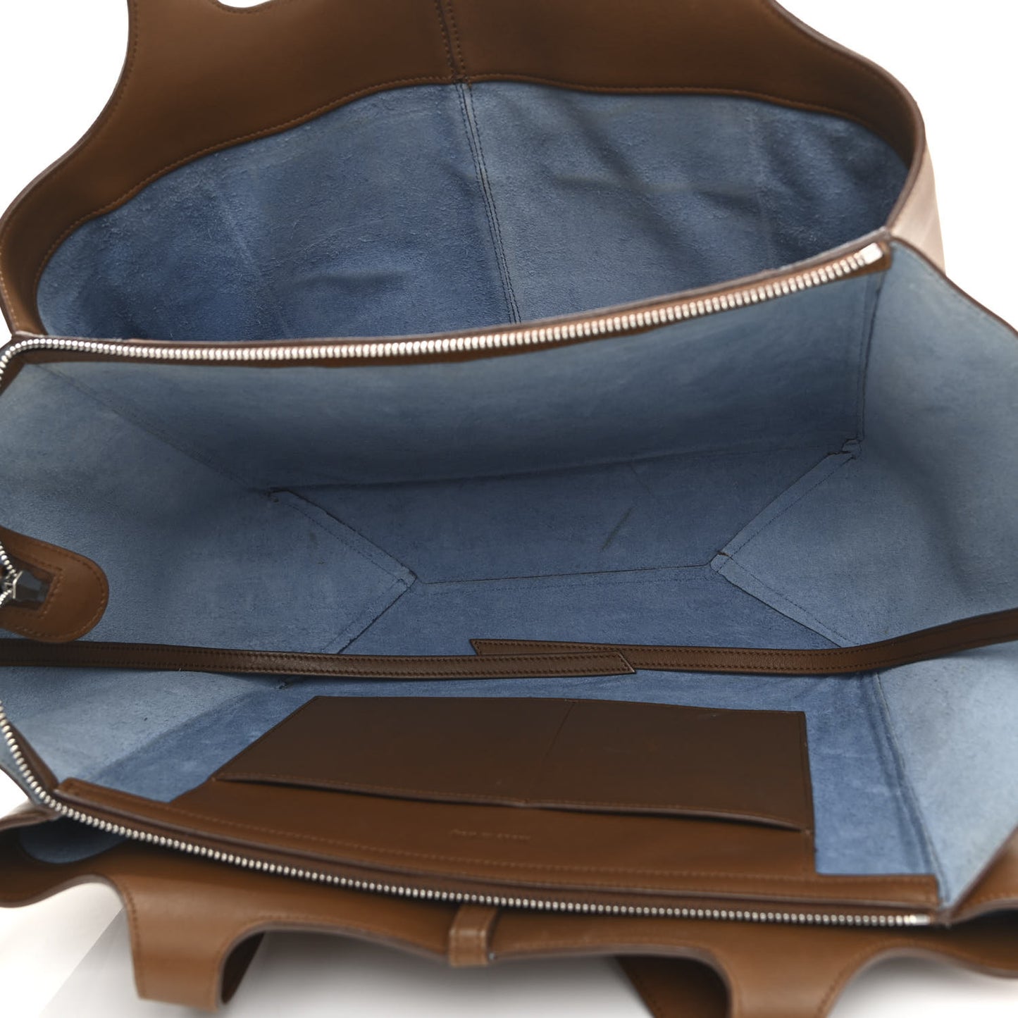 Calfskin Medium Tri-Fold Bag Taupe