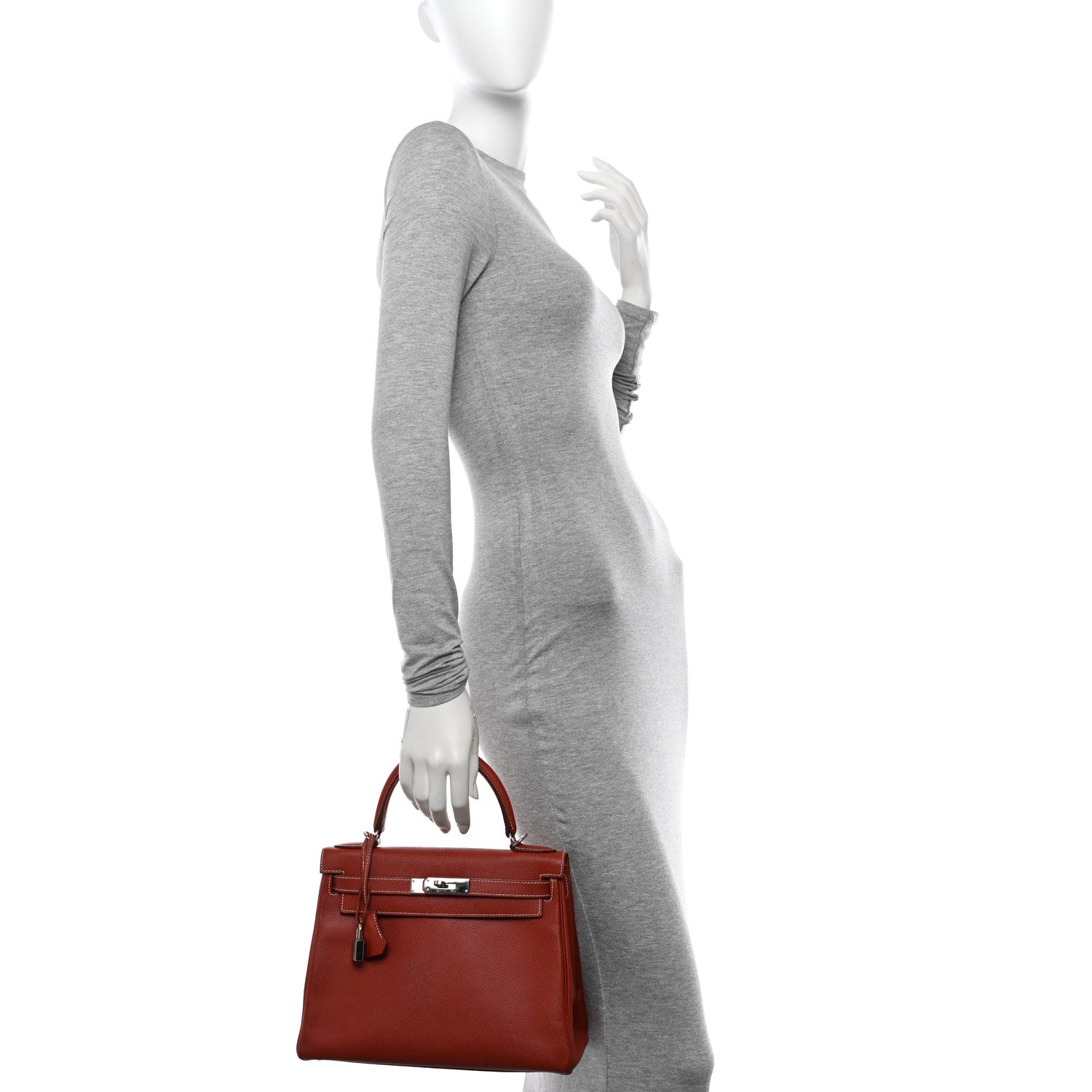 Hermes Epsom Kelly Retourne 28 Brique 2 of 22