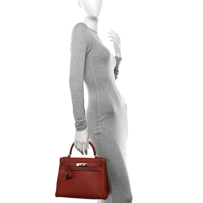 Hermes Epsom Kelly Retourne 28 Brique 2 of 22