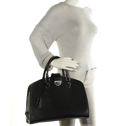 Louis Vuitton Epi Pont-Neuf GM Black 2 of 7