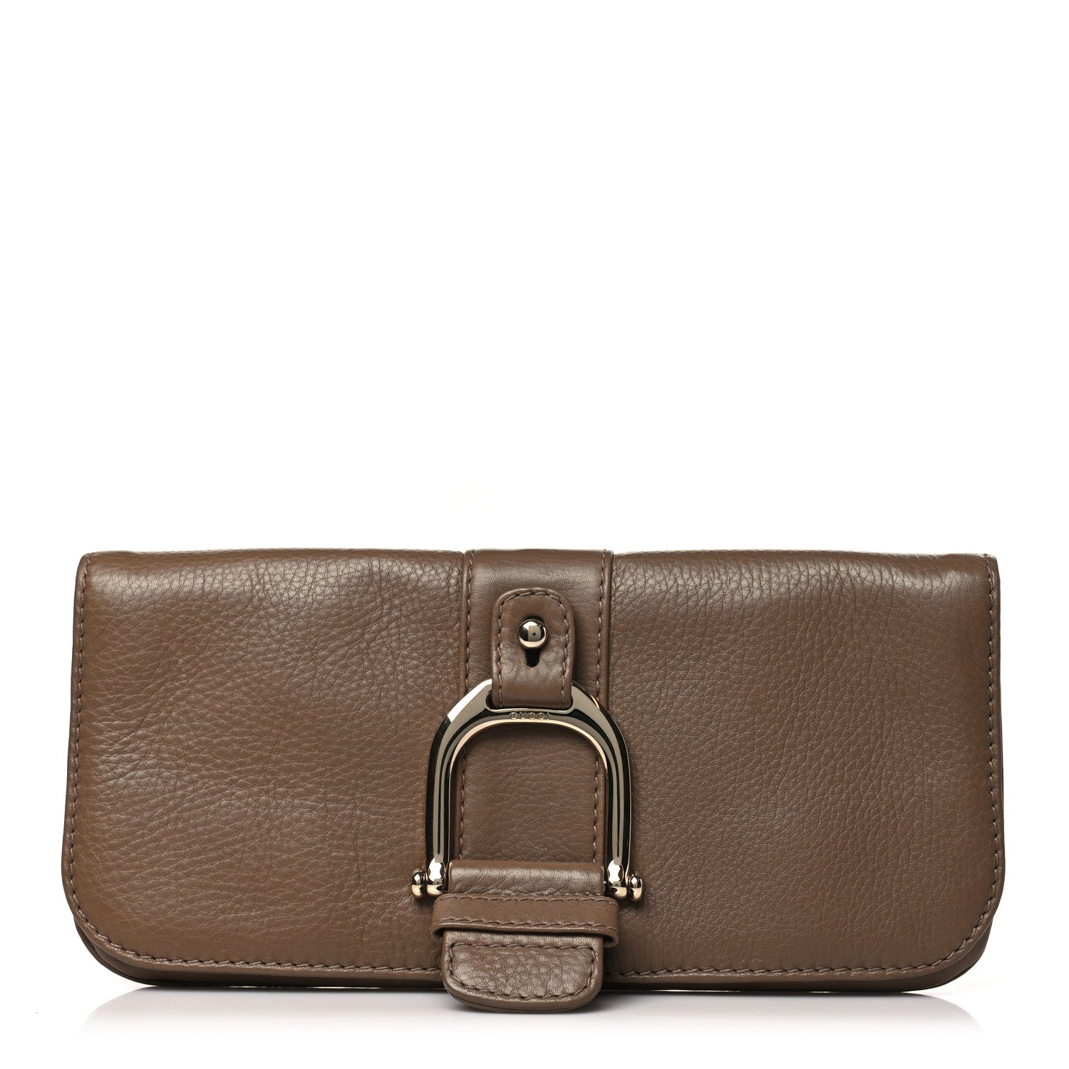 Gucci Calfskin Greenwich Clutch Beige 1 of 10