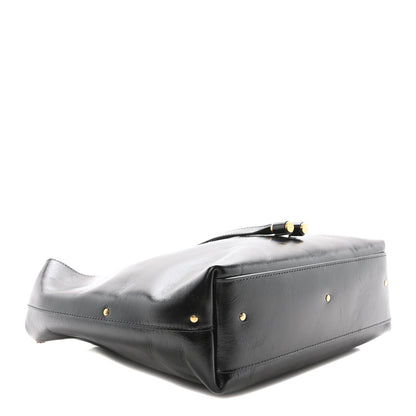 Chloe Shiny Calfskin Marcie Hobo Bag Black 4 of 9