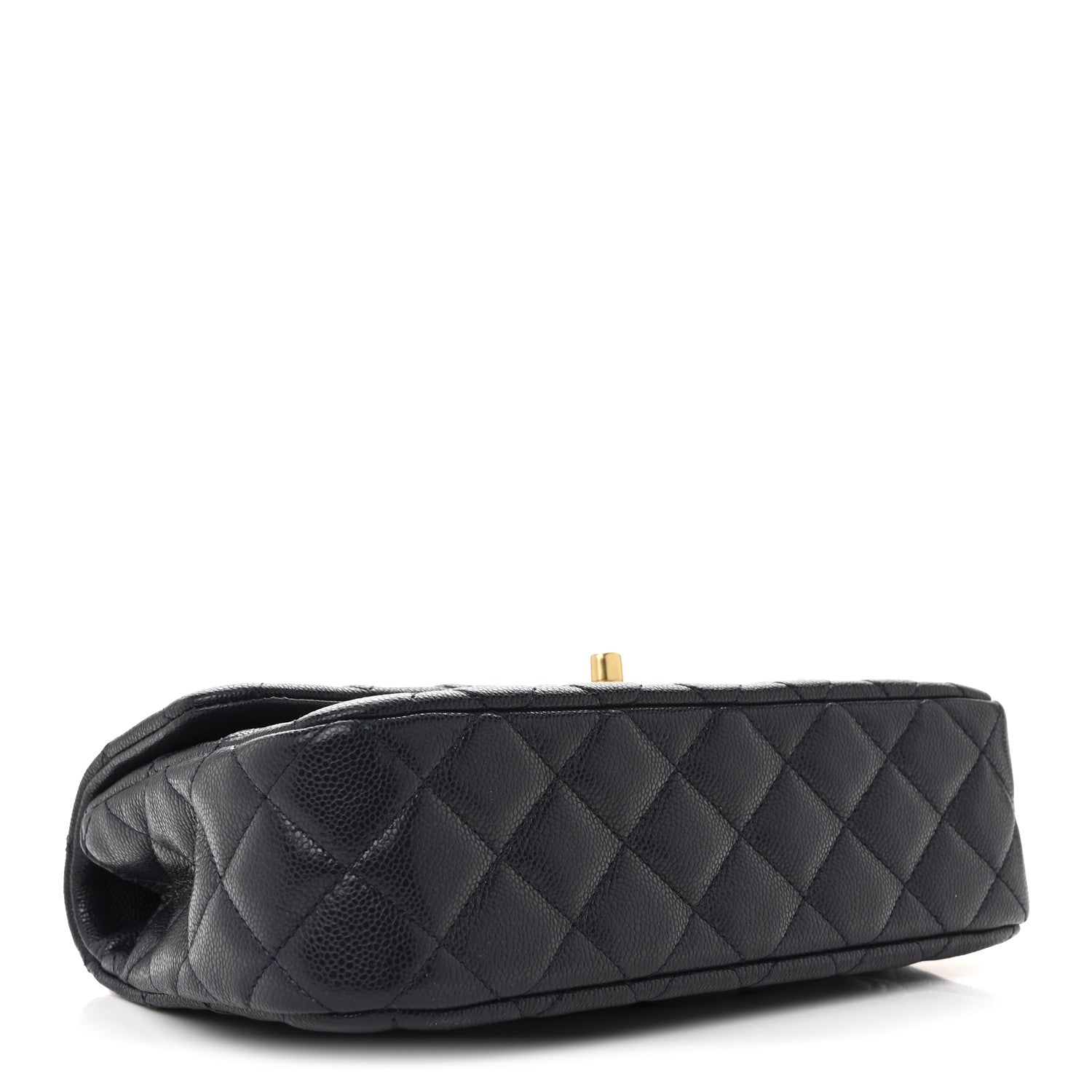 Chanel Caviar Quilted Small Handy CC Flap Navy 4 of 12