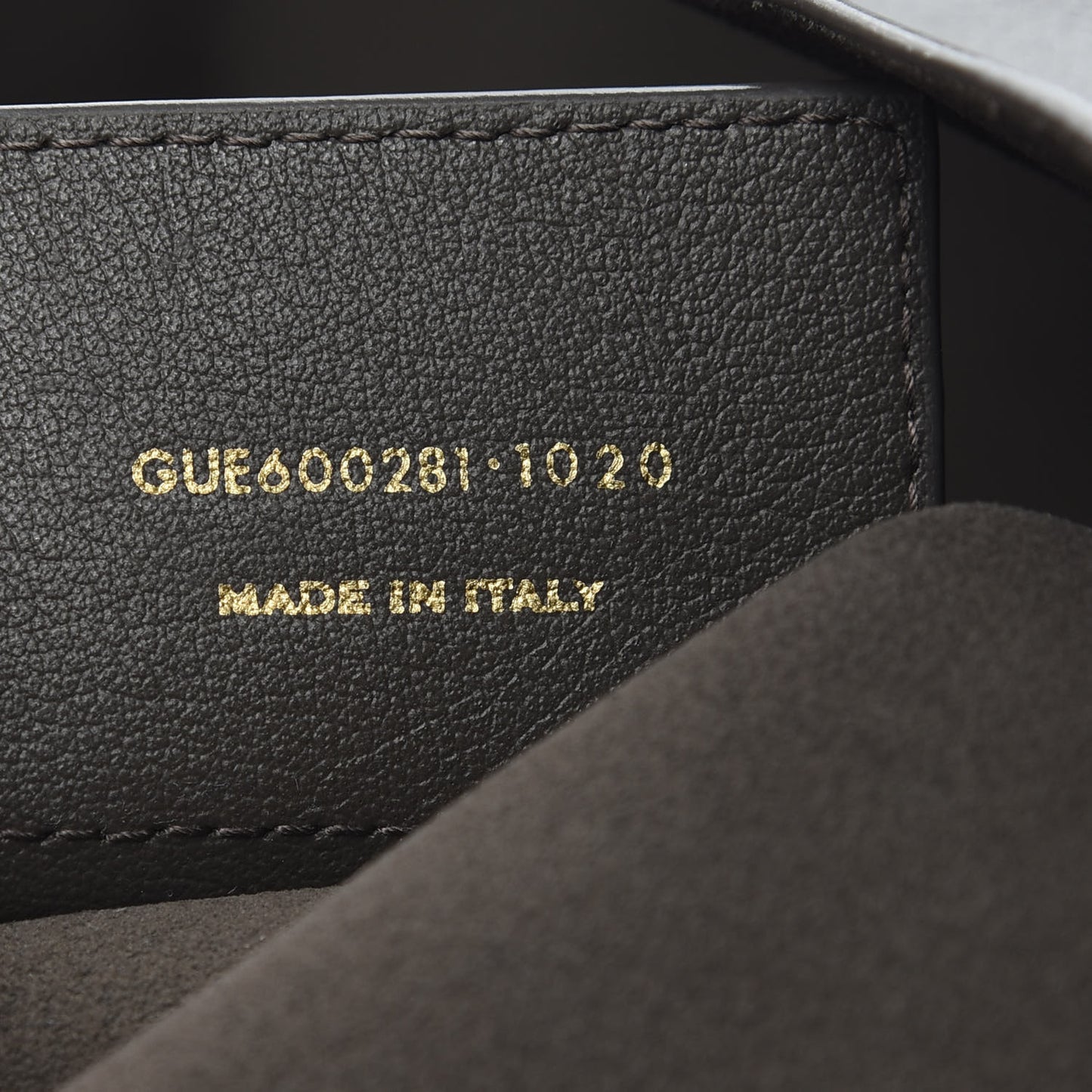 Calfskin Large Shopping Tote Pebble