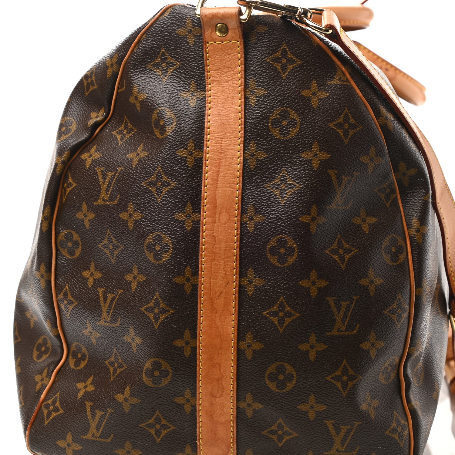 Louis Vuitton Monogram Keepall Bandouliere 55 20 of 21