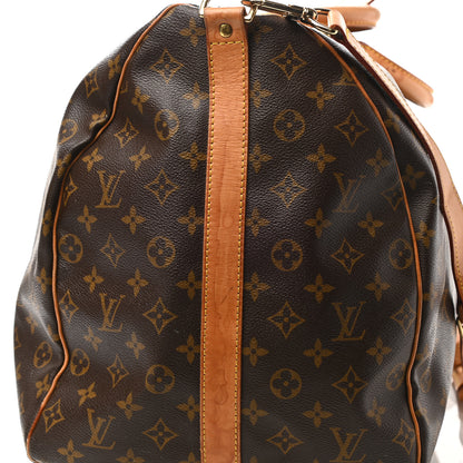 Louis Vuitton Monogram Keepall Bandouliere 55 20 of 21