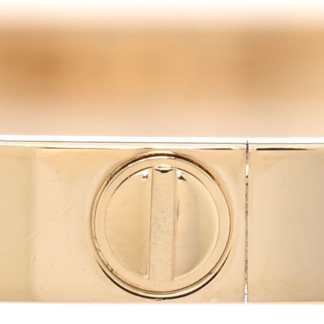 18K Yellow Gold Small LOVE Bracelet 19
