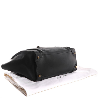 Celine Smooth Calfskin Shoulder Luggage Black 4 of 7