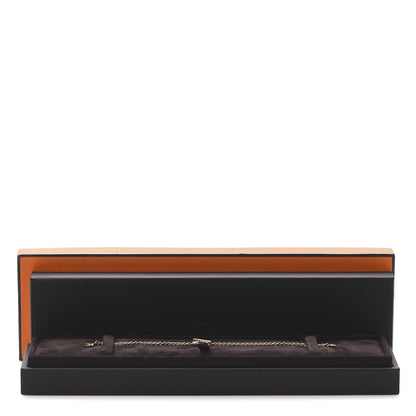 Hermes 18K Rose Gold Diamond Finesse Bracelet SH 5 of 5