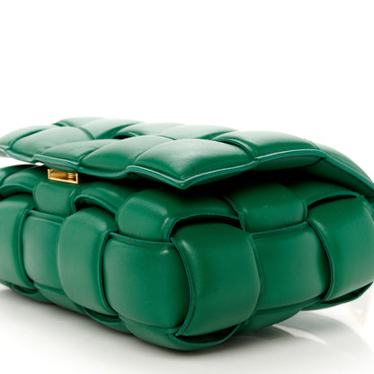 Bottega Veneta Lambskin Maxi Intrecciato Padded Cassette Crossbody Bag Racing Green 12 of 13