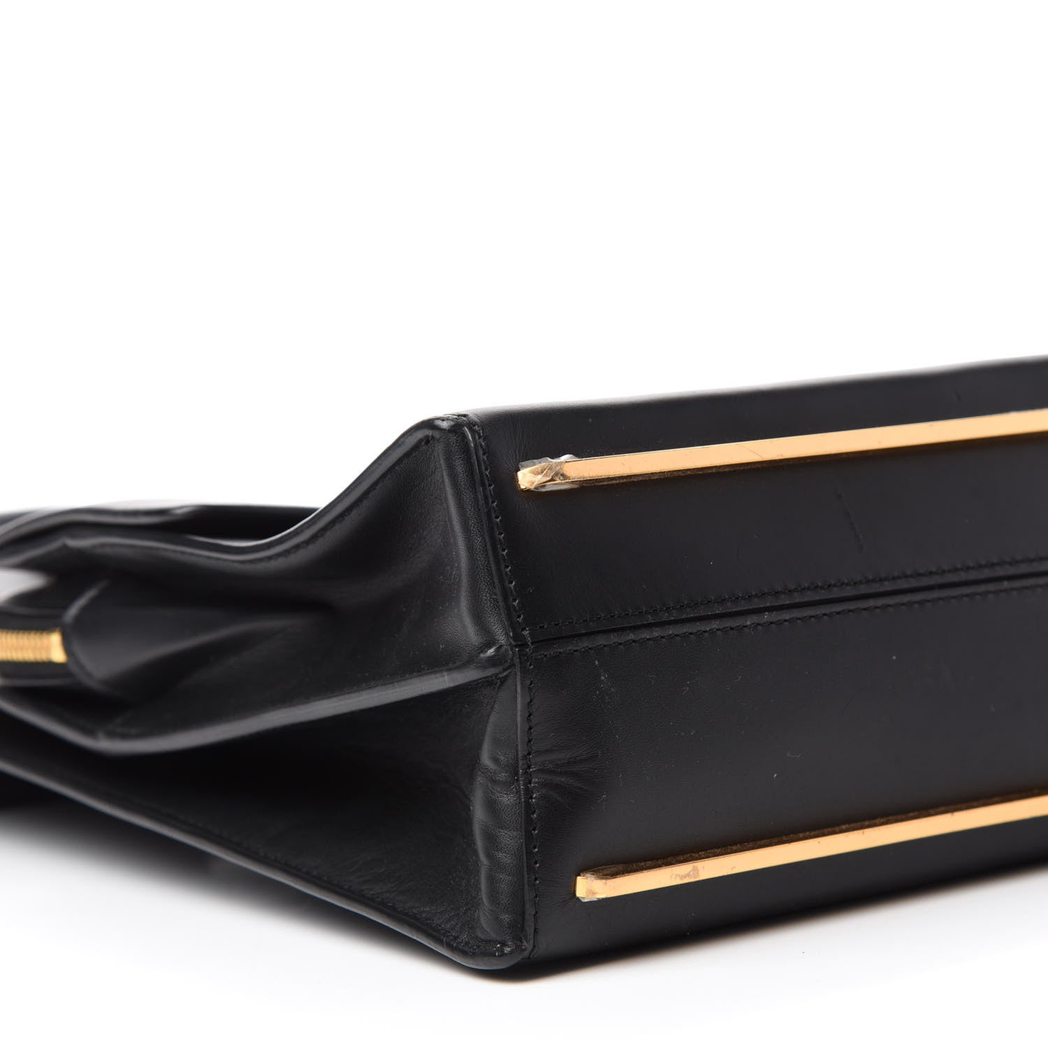 Balenciaga Calfskin Maillon Shoulder Bag Black 6 of 11