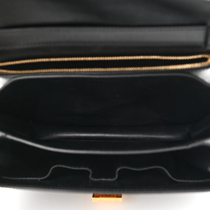 Celine Box Calfskin Medium Classic Box Flap Bag Black 5 of 12