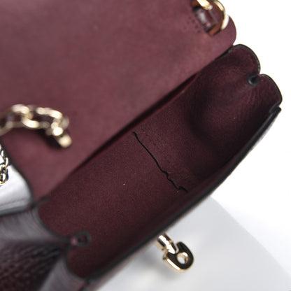 Mulberry Natural Calfskin Mini Lily Oxblood 5 of 7