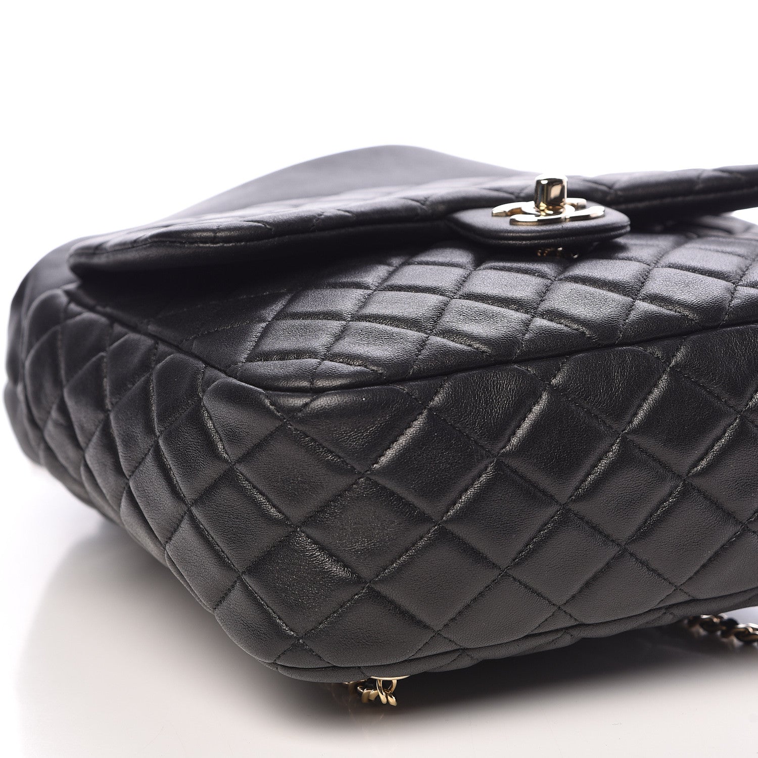 Chanel Lambskin Quilted Large In Seoul Backpack Navy 9 of 12