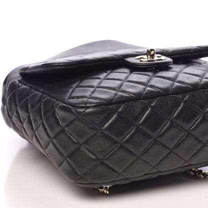 Chanel Lambskin Quilted Large In Seoul Backpack Navy 9 of 12