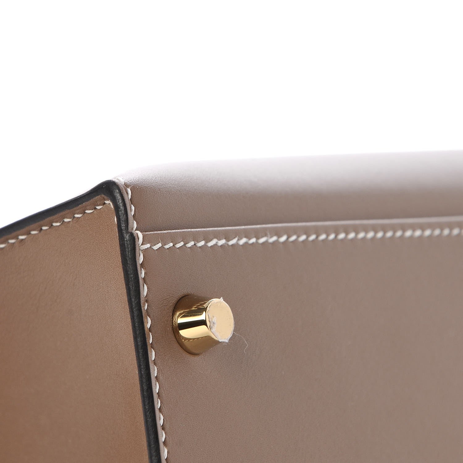 Hermes Tadelakt Sellier Kelly 32 Etoupe 21 of 32