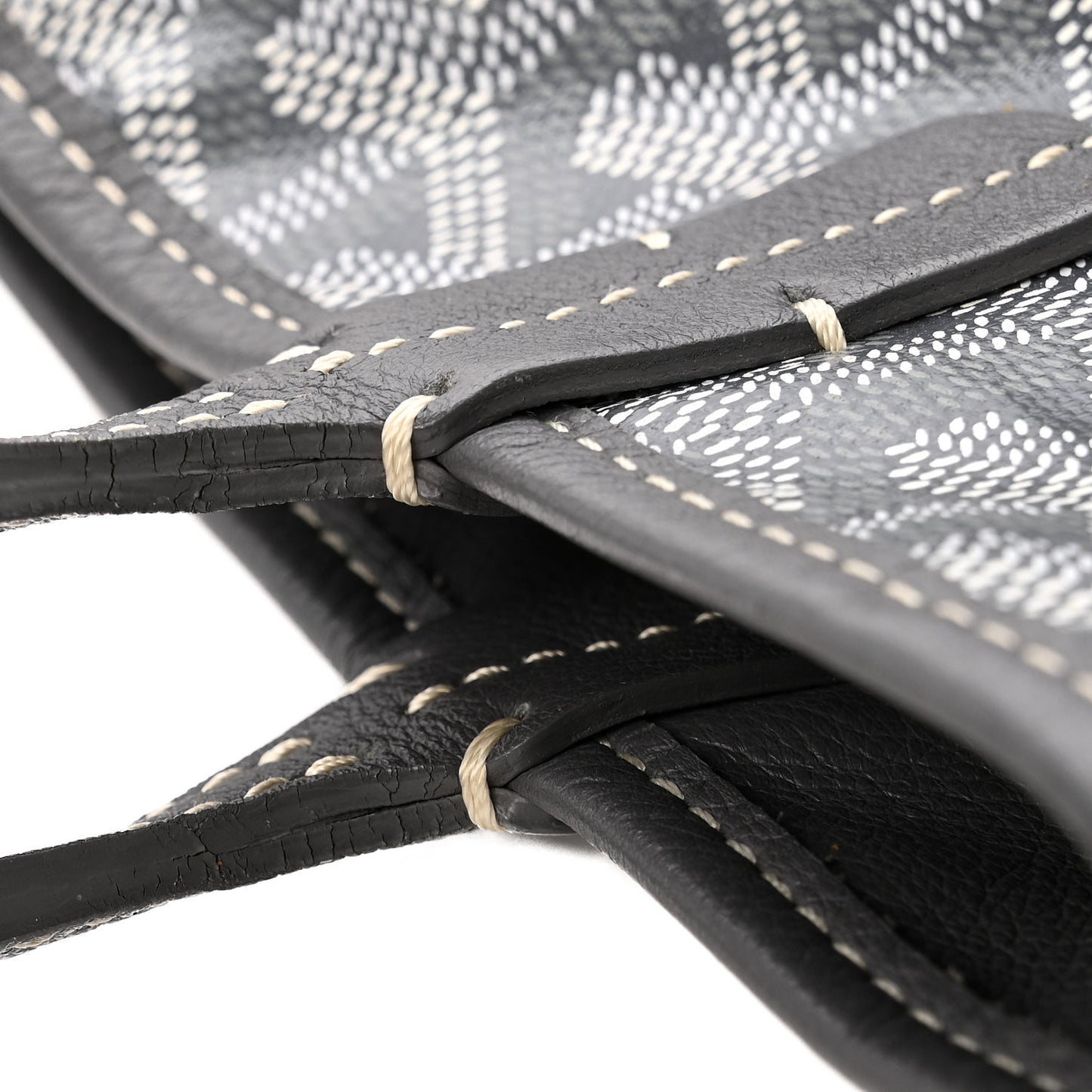 Goyardine Reversible Mini Anjou Grey